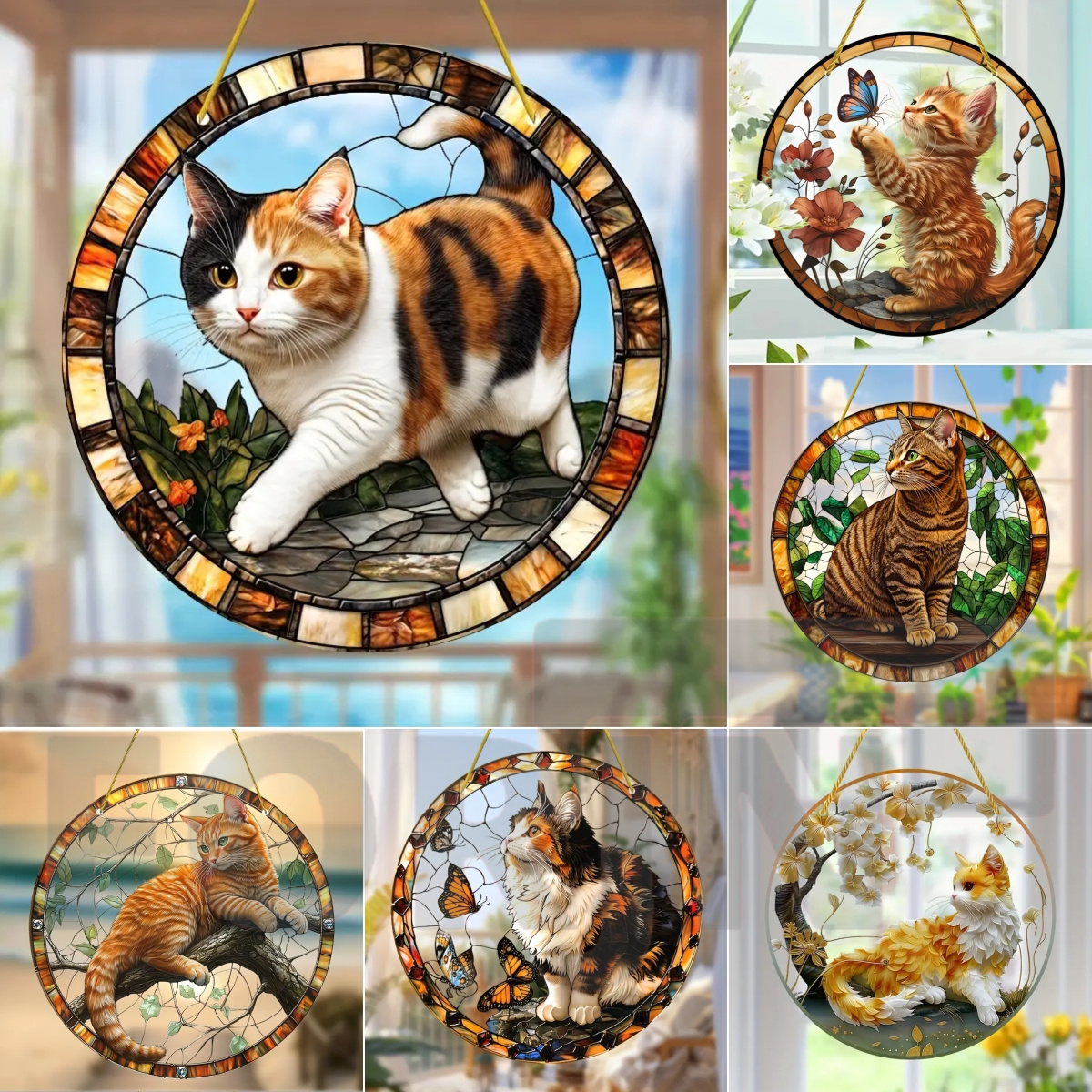 Smart Garden In Home - Lively and Lovely Pet Cat Stained