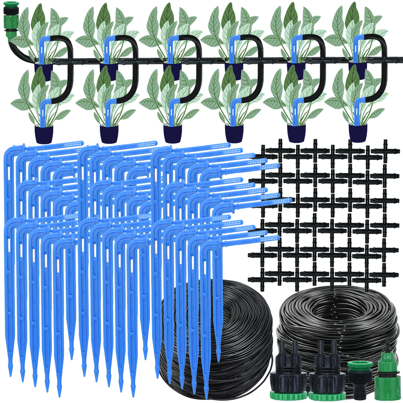 Smart Garden Auk - KESLA Automatic Drip Irrigation Kit 4/7