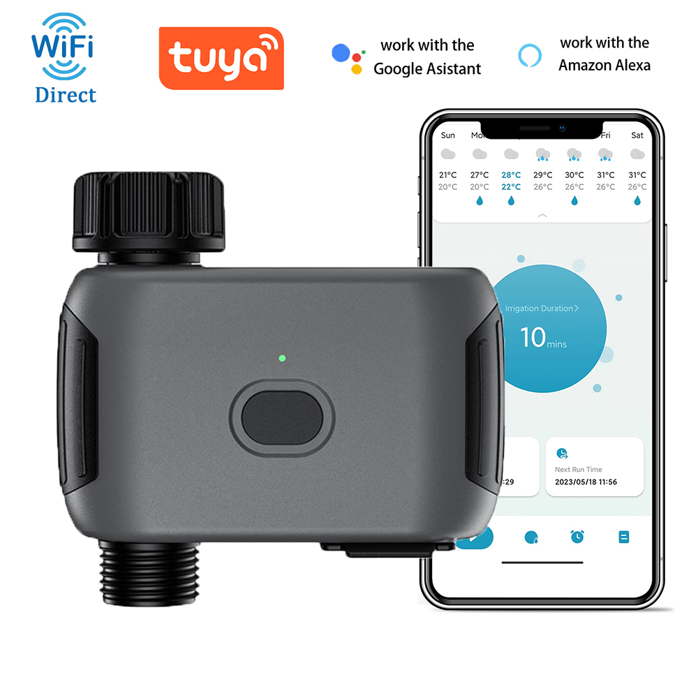 Smart Garden Irrigation System - Insoma Wifi Sprinkler Timer Automatic Irrigation