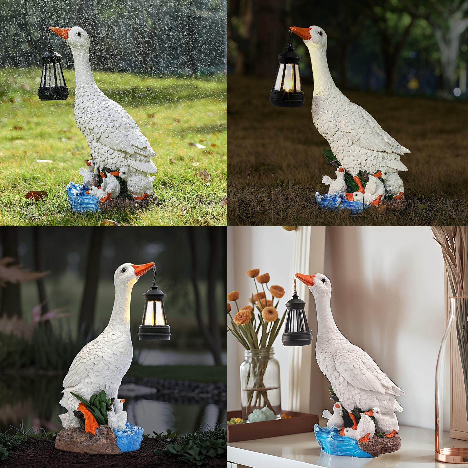 14 inches Figurine Porch Duck  - Smart Garden In Home 评论和价格