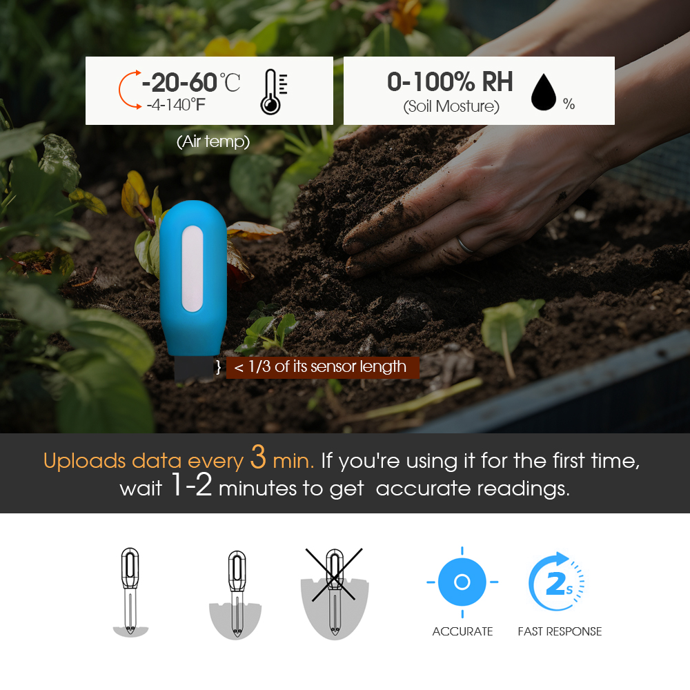 Smart Zigbee Soil Sensor for H - Smart Soil Sensor 评论和价格