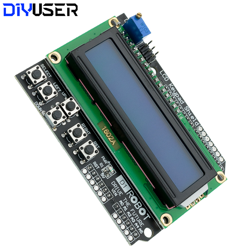DIYUSER 1602 LCD Keypad Shield - Smart Garden Arduino 评论和价格