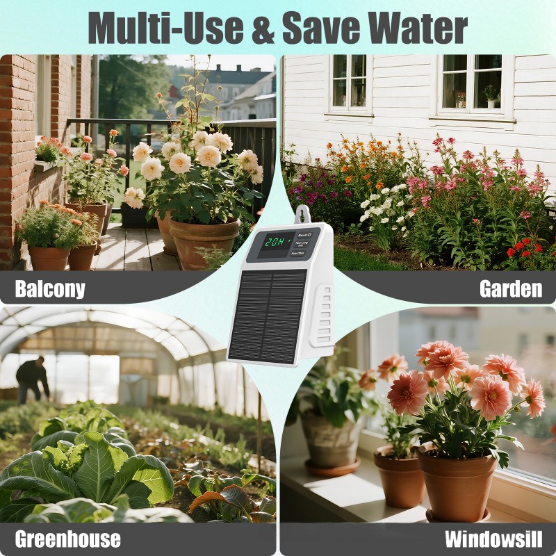 【CHRISTMAS 】Solar Powered Auto - Smart Garden Irrigation System 评论和价格