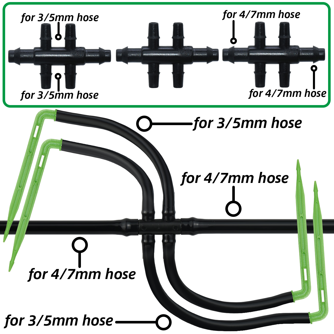 KESLA Garden 4/7mm to 3/5mm Ho - Smart Garden Auk 评论和价格