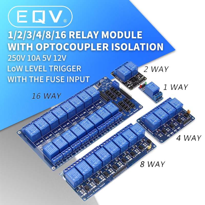 5V 12V 1 2 4 6 8 channel relay - Smart Garden Arduino 评论和价格