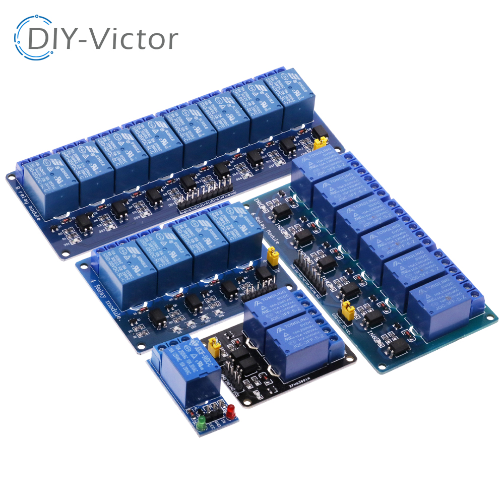 1 2 4 6 8 Channel DC 5V 12V Re - Smart Garden Arduino 评论和价格