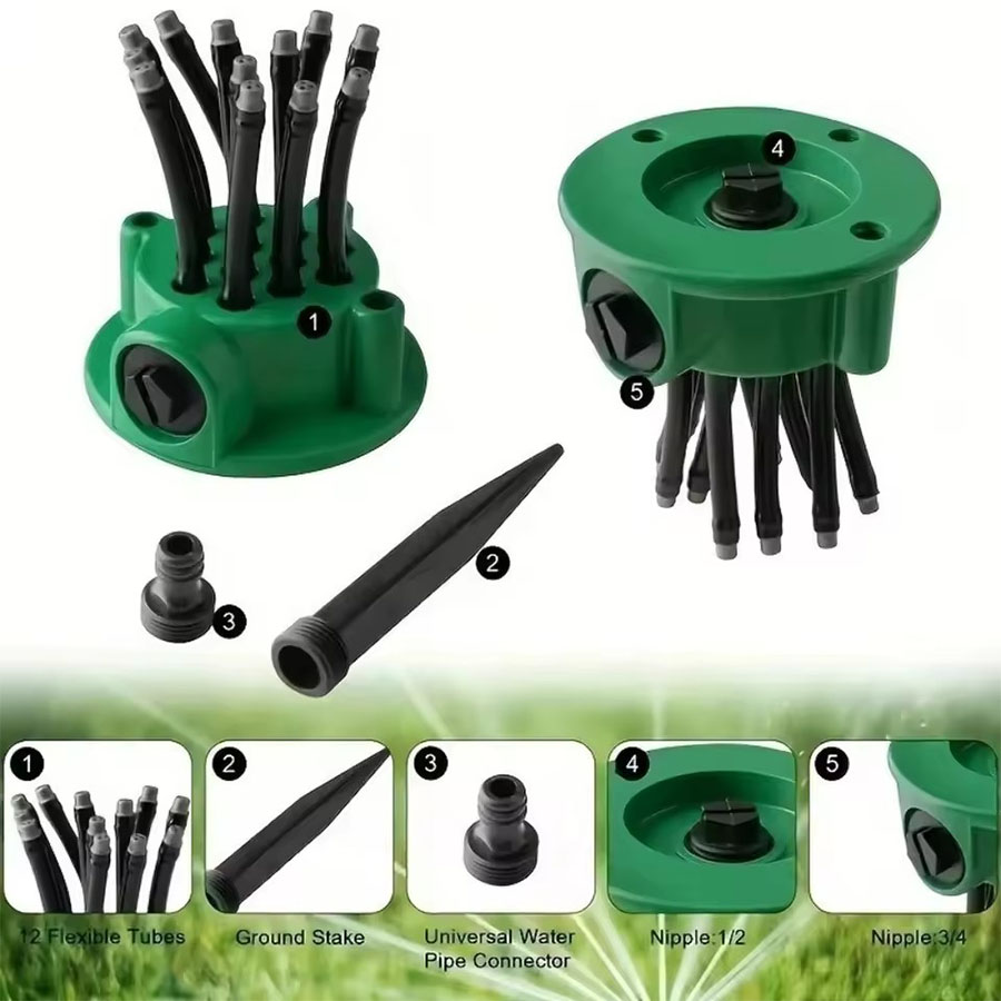 360° Automatic Rotating Garden - Smart Garden Sprinkler 评论和价格