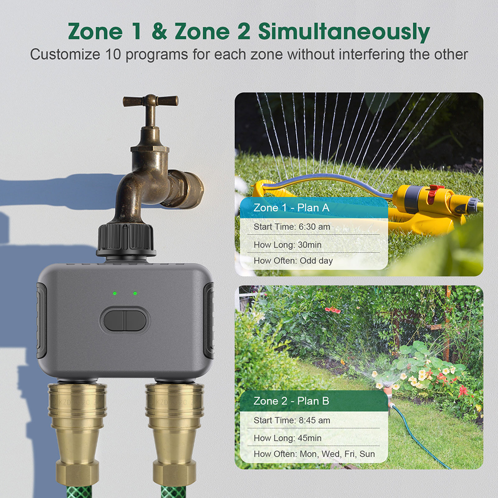 Tuya Smart Water Timer Zigbee/ - Smart Garden Watering 评论和价格