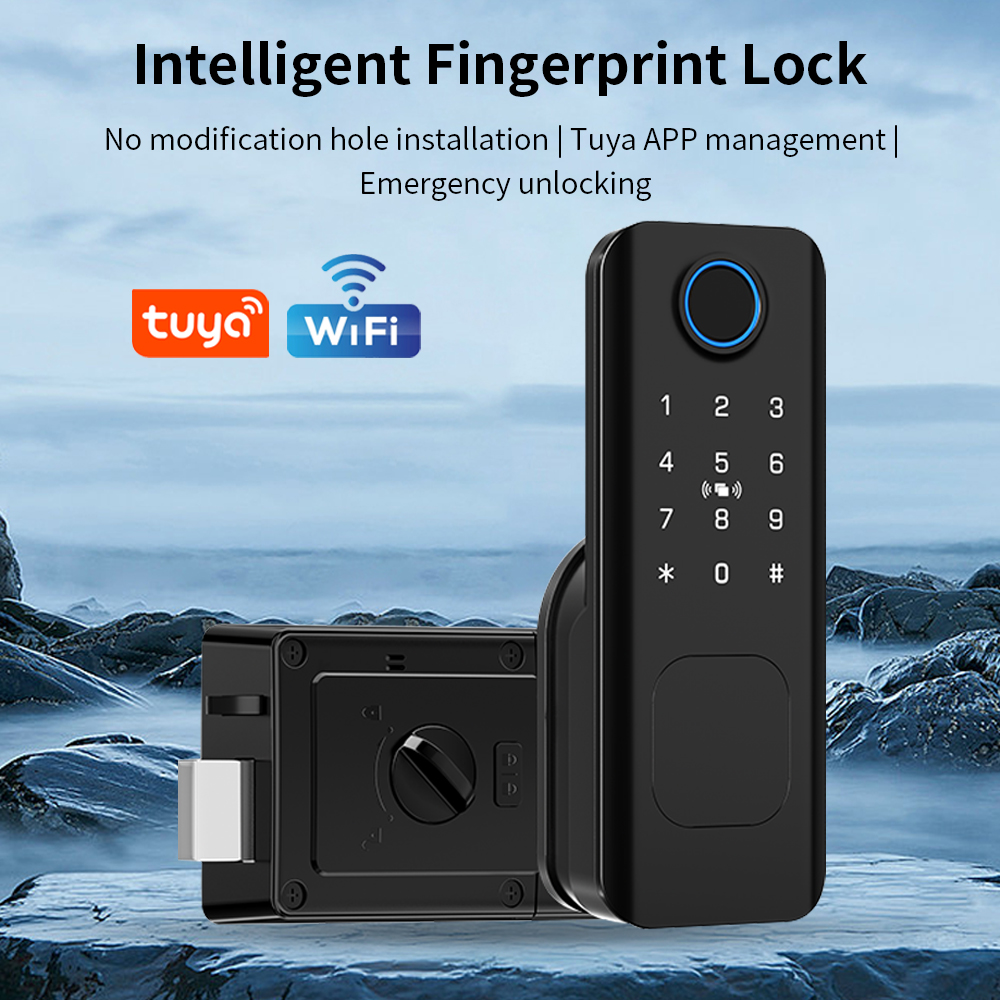 Wifi Fingerprint Waterproof Ou - Smart Garden Lock 评论和价格