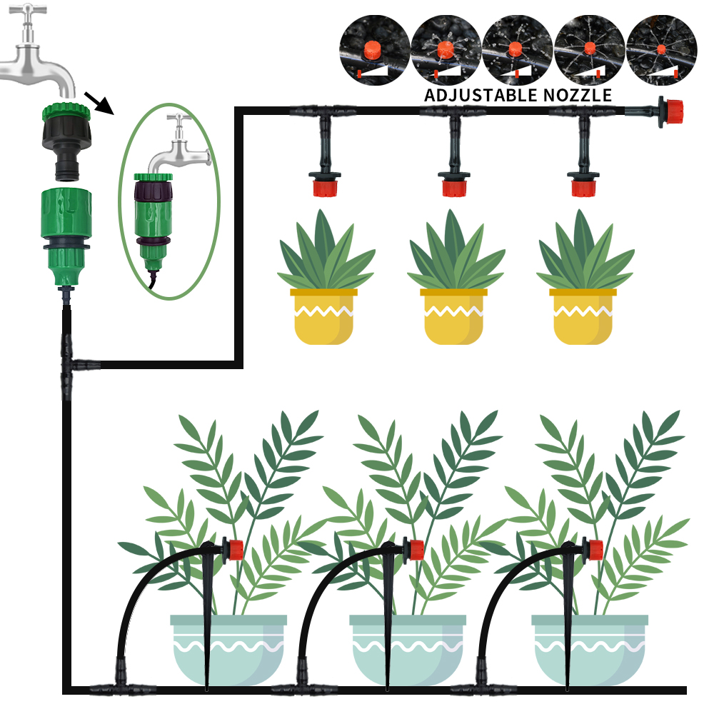 Micro Drip Irrigation System P - Smart Garden Auk 评论和价格