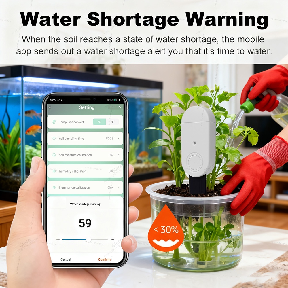 Zigbee Soil Tester Fertility T - Smart Garden Lock 评论和价格