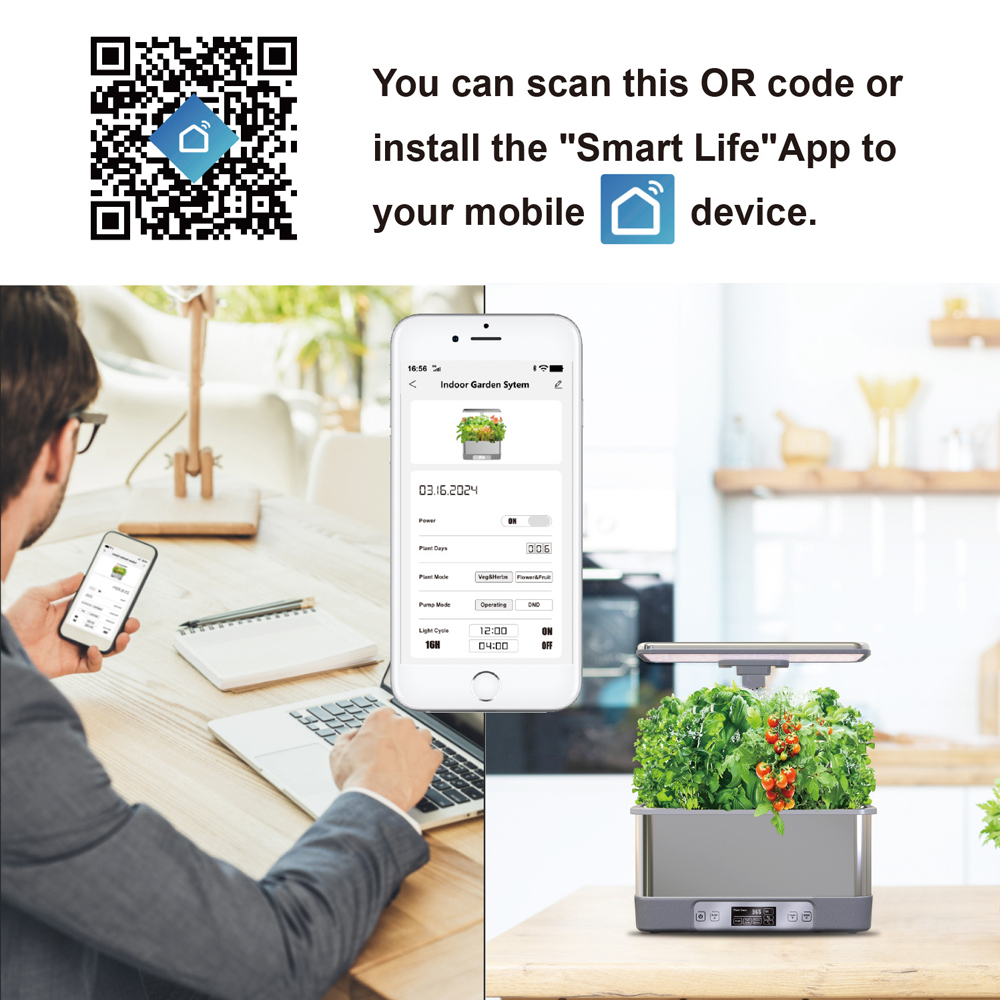 Tuya WiFi Indoor Garden Hydopo - Smart Garden Box 评论和价格