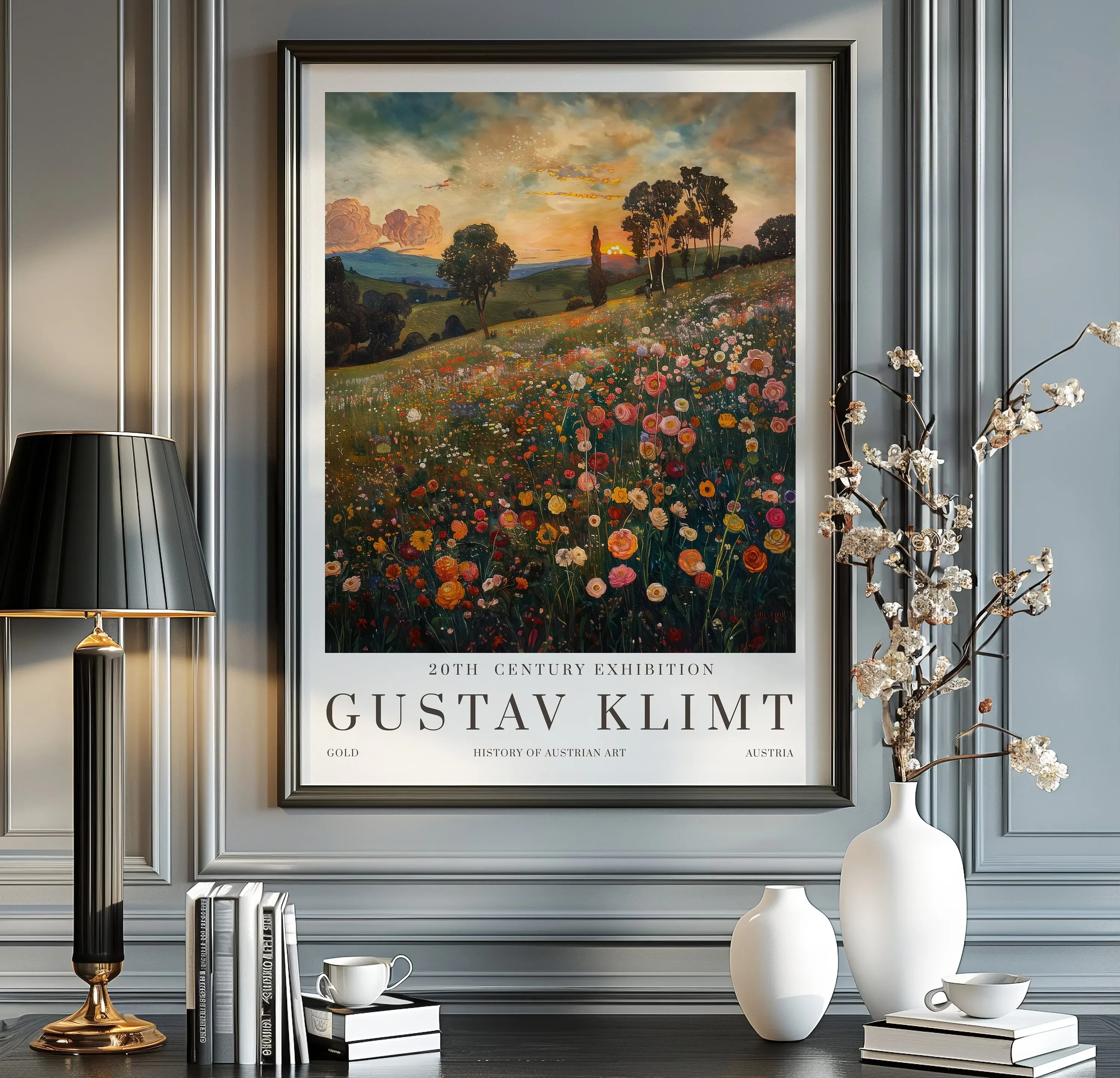 Gustav Klimt Garden Cat and Fo - Smart Garden In Home 评论和价格