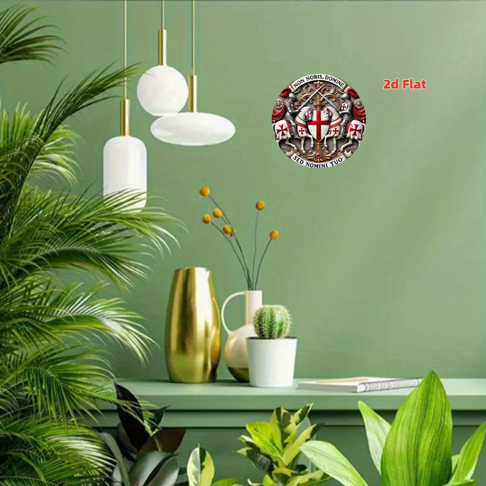 2D Flat Medieval Templar Knigh - Smart Garden In Home 评论和价格