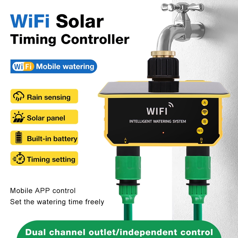 Garden WiFi Water Timer 2 Zone - Smart Garden Watering 评论和价格