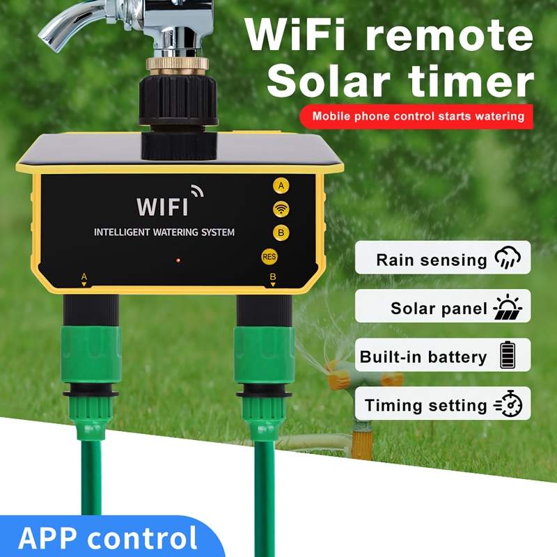 Garden WiFi Water Timer 2 Zone - Smart Garden Watering 评论和价格