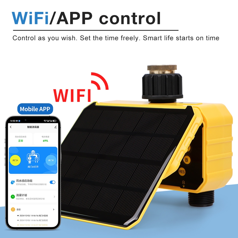 Garden WiFi Water Timer 2 Zone - Smart Garden Watering 评论和价格