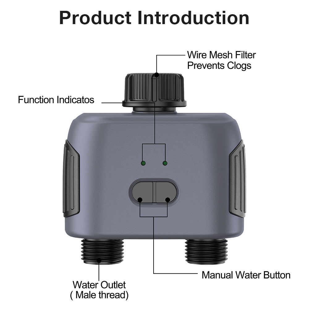 Tuya Zigbee/Bluetooth Water Ti - Smart Garden Irrigation System 评论和价格
