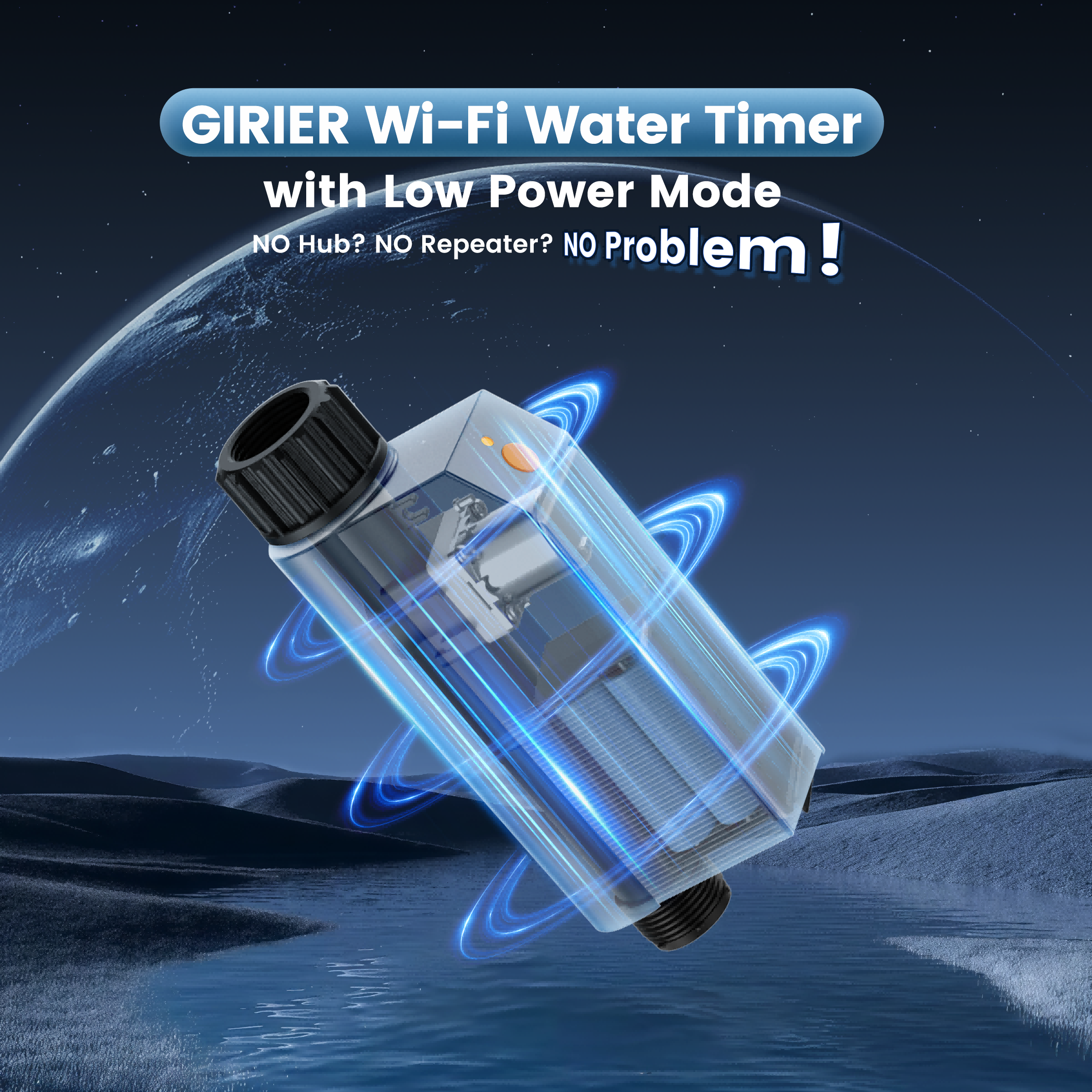 GIRIER Tuya Smart Water Timer  - Smart Garden Watering Can 评论和价格
