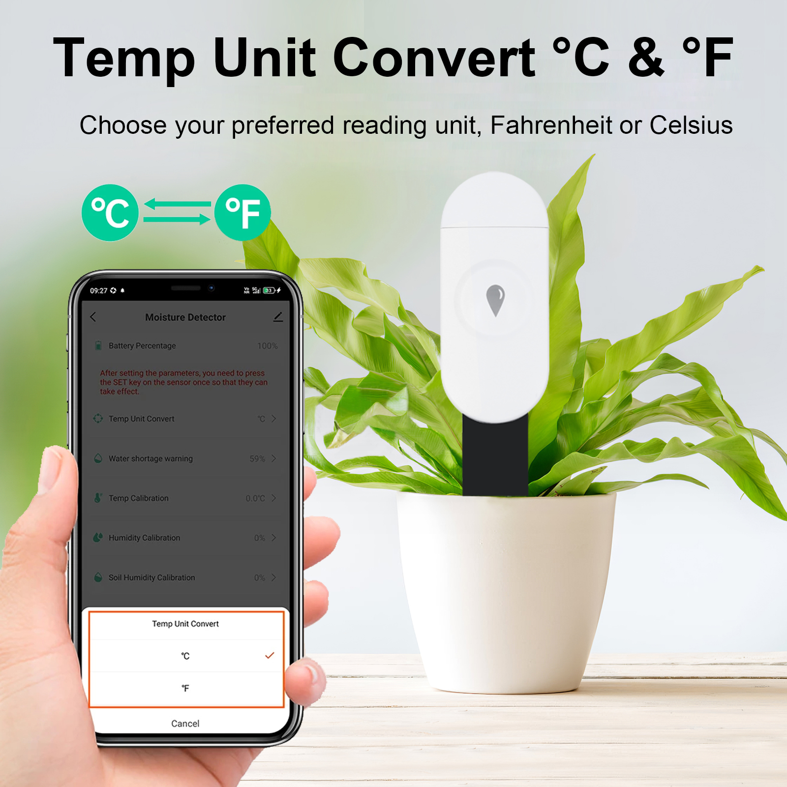 Tuya Zigbee Temperature Humidi - Smart Soil Sensor 评论和价格