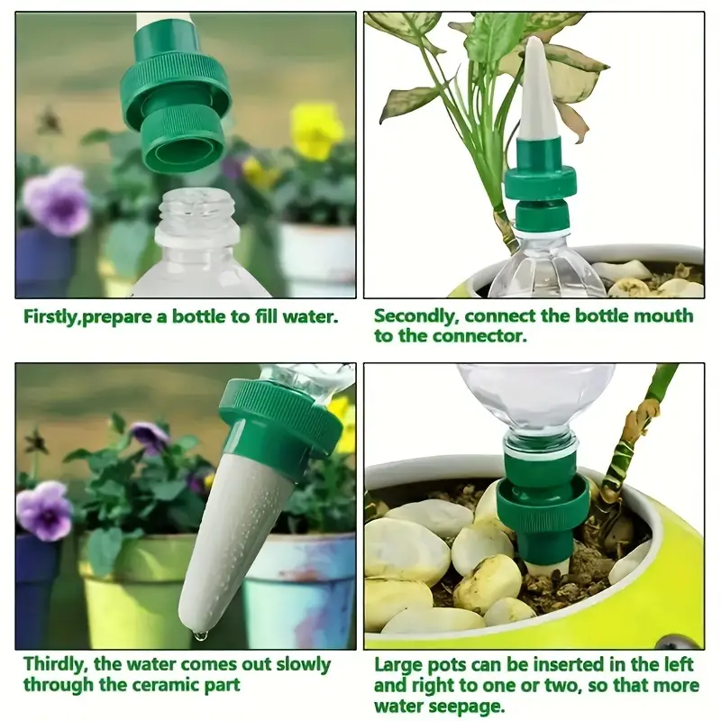 4PC Automatic Plant Drip Irrig - Smart Garden Auk 评论和价格