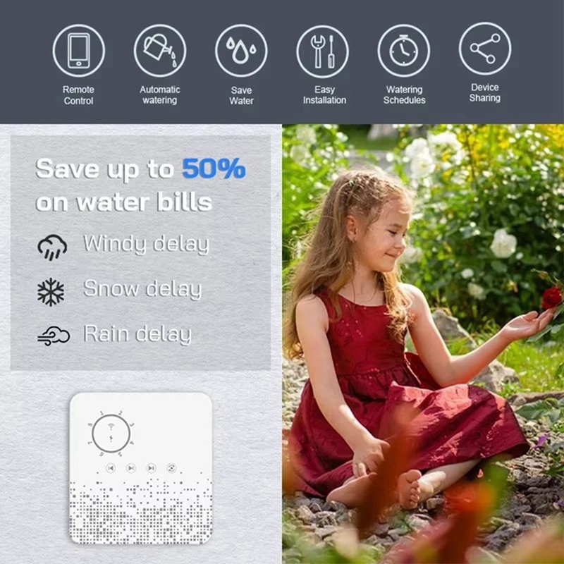 Tuya WiFi Smart Sprinkler Cont - Smart Garden Lock 评论和价格