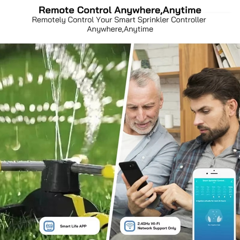 Tuya WiFi Smart Sprinkler Cont - Smart Garden Lock 评论和价格