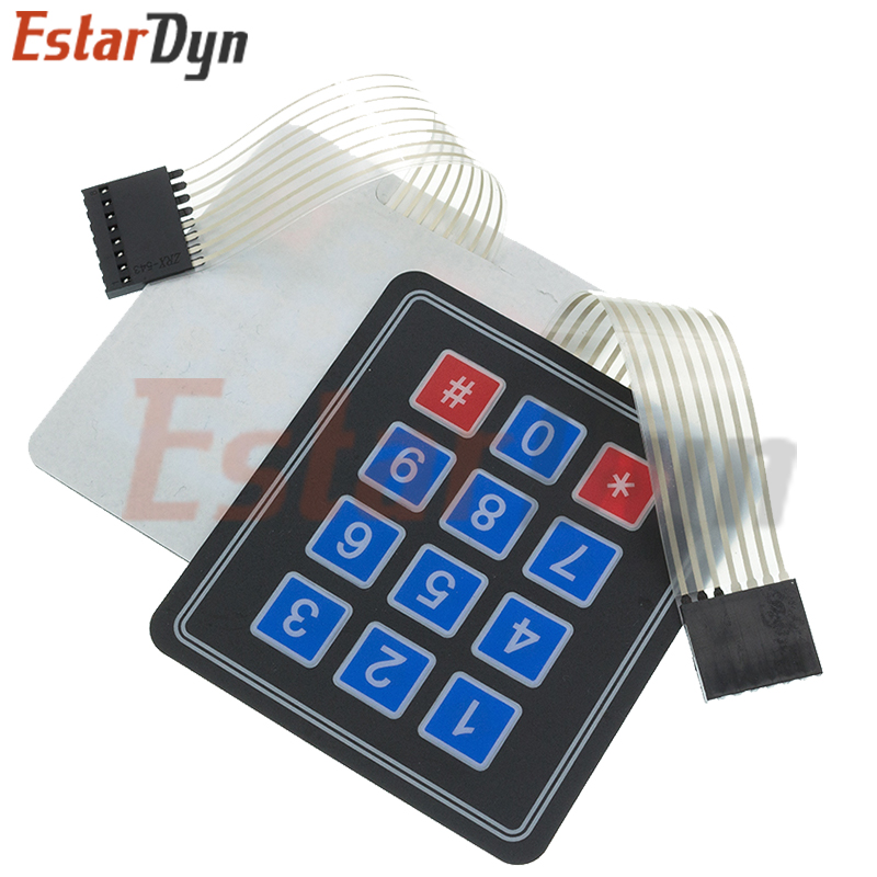 4 12 16 20 Key Button Membrane - Smart Garden Arduino 评论和价格