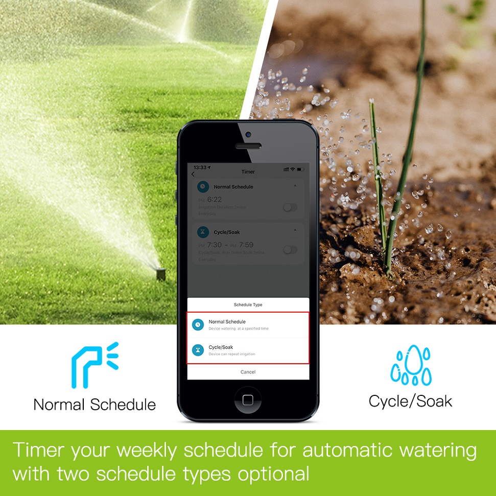 BLuetooth Valve Garden Waterin - Smart Garden Watering Can 评论和价格