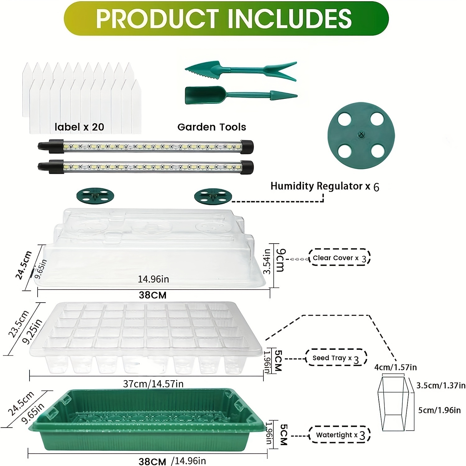 Seed Starter Trays With High D - Smart Garden In Home 评论和价格
