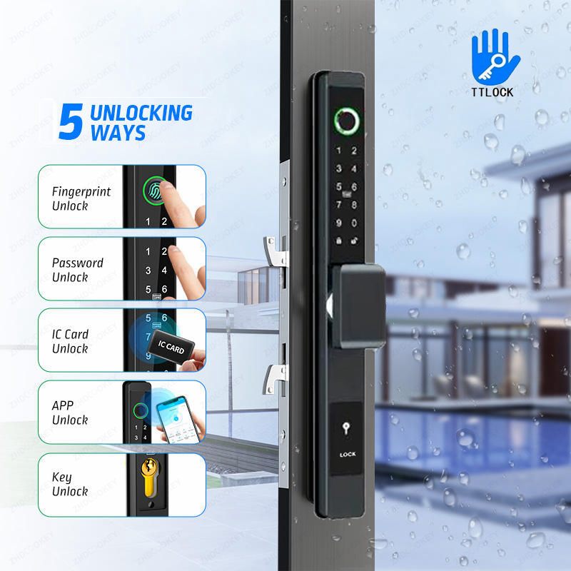ZHDCOOKEY Biometric Digital Do - Smart Garden Lock 评论和价格