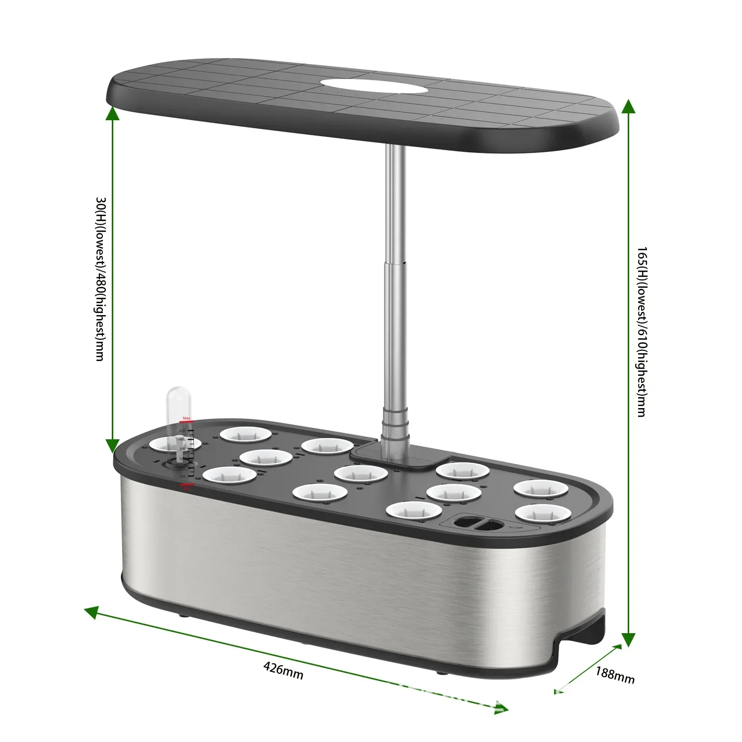 Hydroponic System Automatic Sm - Smart Garden Box 评论和价格