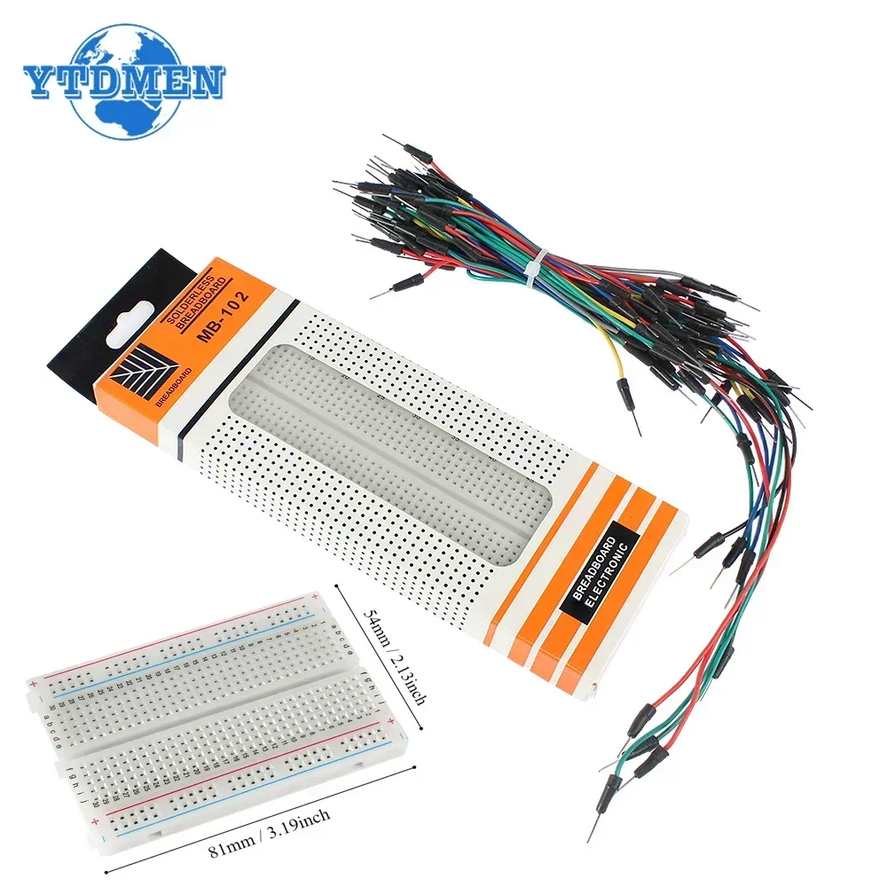 MB-102 Breadboard 400 830 Poin - Smart Garden Arduino 评论和价格