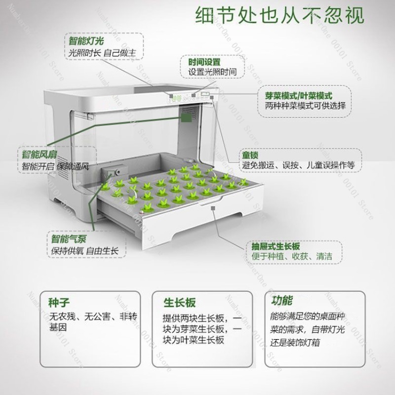 Home Balcony Smart Hydroponic  - Smart Garden Box 评论和价格