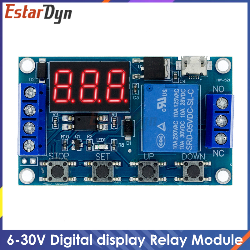 6-30V Relay Module Switch Trig - Smart Garden Arduino 评论和价格
