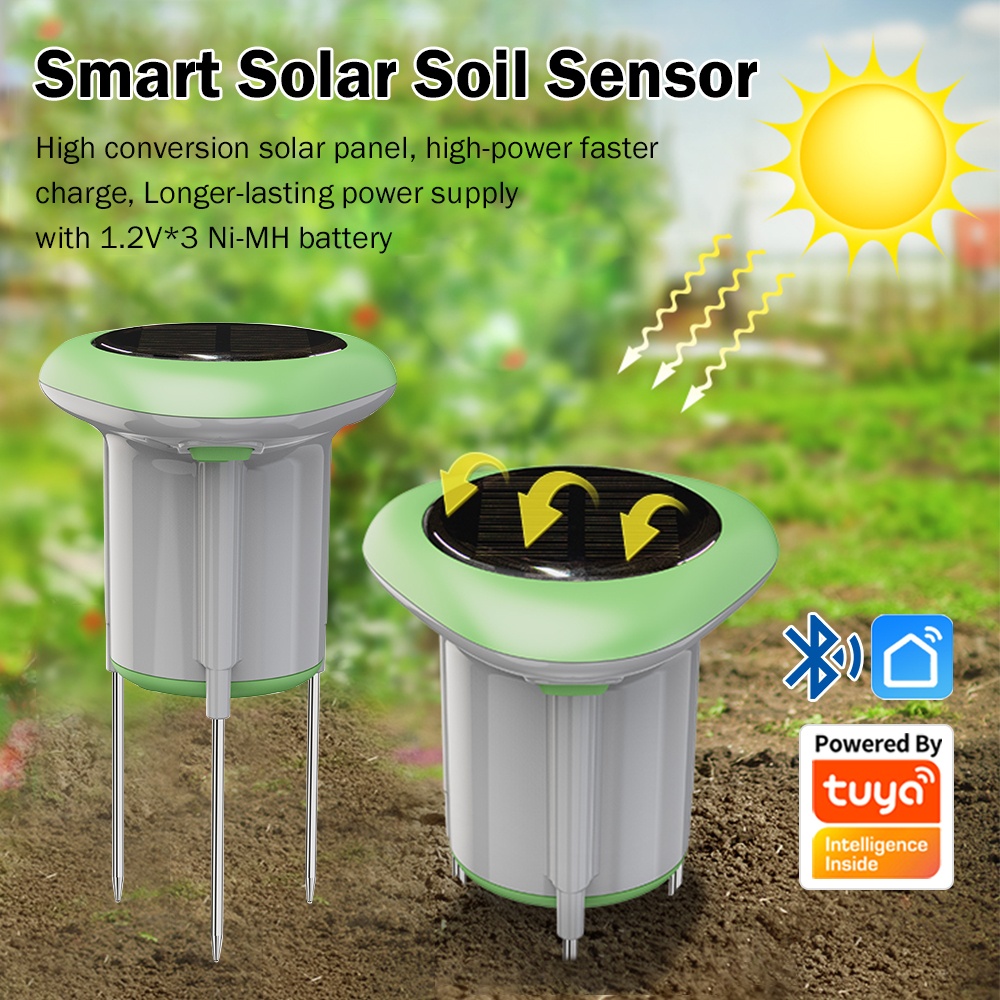 Smart WIFI Solar Soil Tester S - Smart Soil Sensor 评论和价格