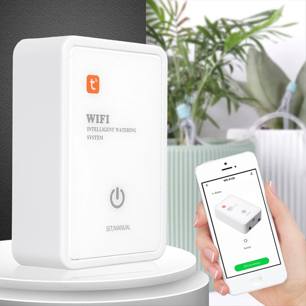 Tuya WiFi Smart Watering Syste - Smart Garden Box 评论和价格