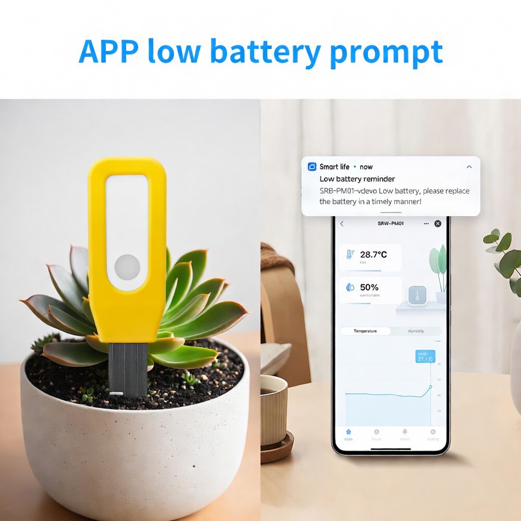 Tuya WiFi Temperature and Humi - Smart Soil Sensor 评论和价格