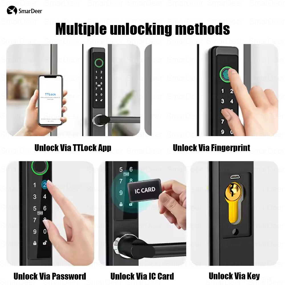 SmarDeer IP65 Waterproof Slidi - Smart Garden Lock 评论和价格