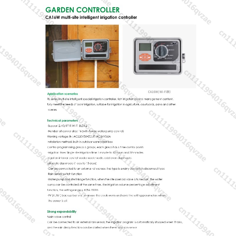WiFi Greenhouse Water Timer Sm - Smart Garden Watering 评论和价格