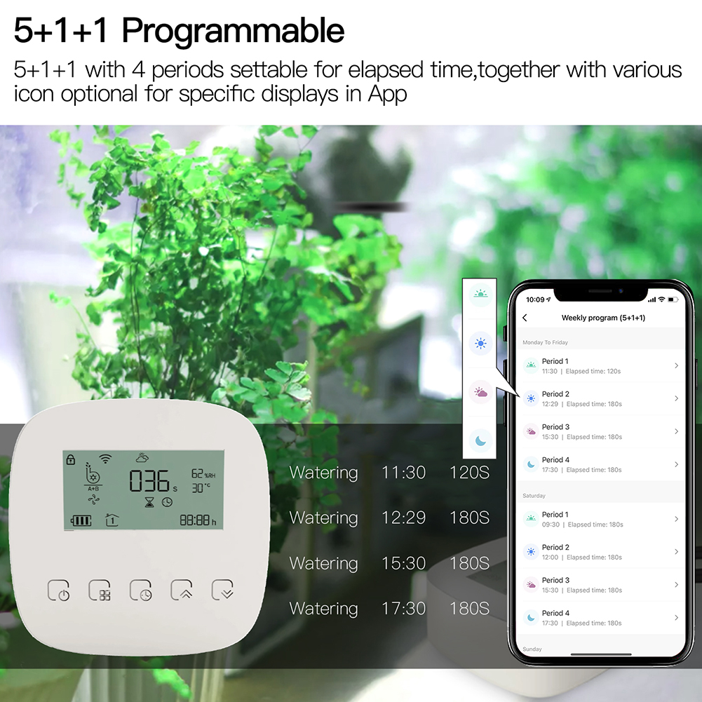 WiFi Tuya Smart Watering Machi - Smart Garden Irrigation System 评论和价格