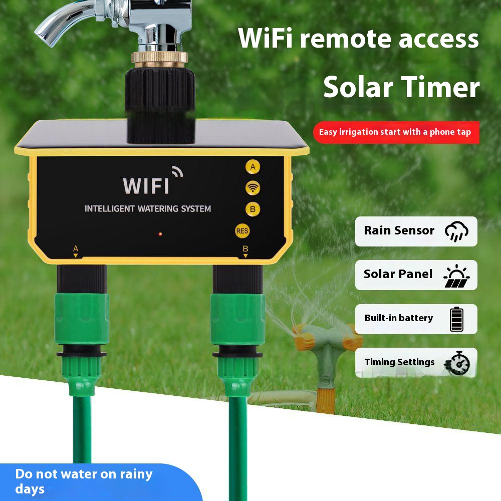 Ranlraka e Solar Powered WiFi  - Smart Garden Watering Can 评论和价格
