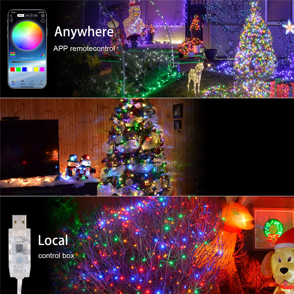 Smart WS2812B New LED Fairy St - Smart Garden Rooms 评论和价格