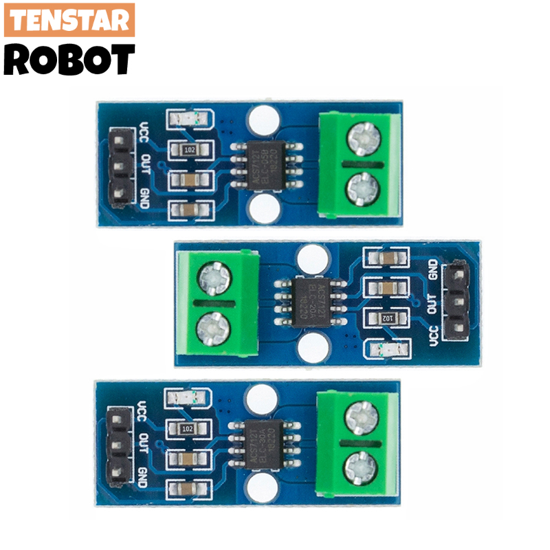 TENSTAR 3pcs ACS712 5A 20A 30A - Smart Garden Arduino 评论和价格