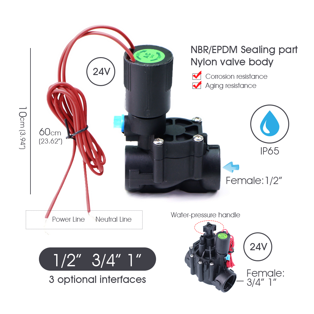 Garden Hose Solenoid Valve Con - Smart Garden Irrigation System 评论和价格