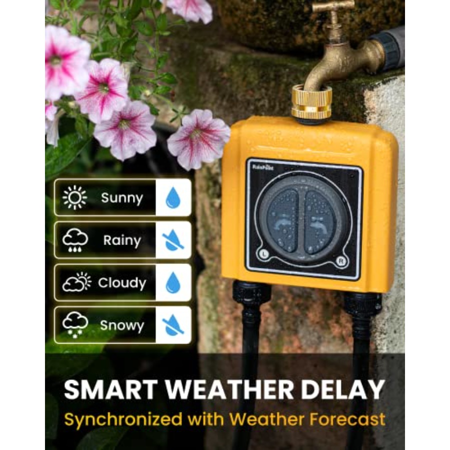 Garden WiFi Hose Timer: ABS Pl - Smart Garden Watering 评论和价格