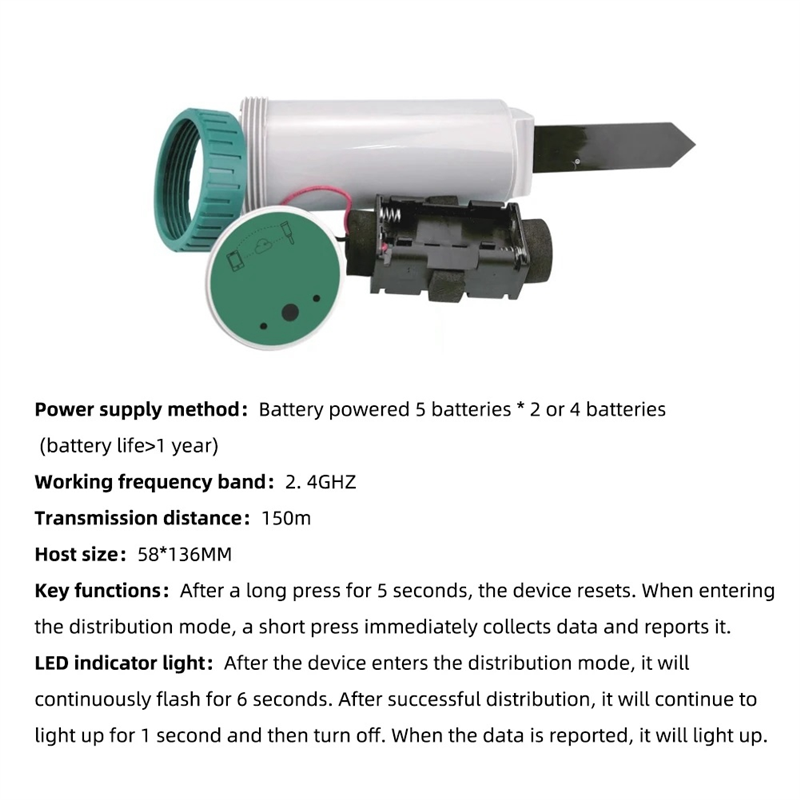 Zigbee Smart 4 In 1 Soil Teste - Smart Soil Sensor 评论和价格